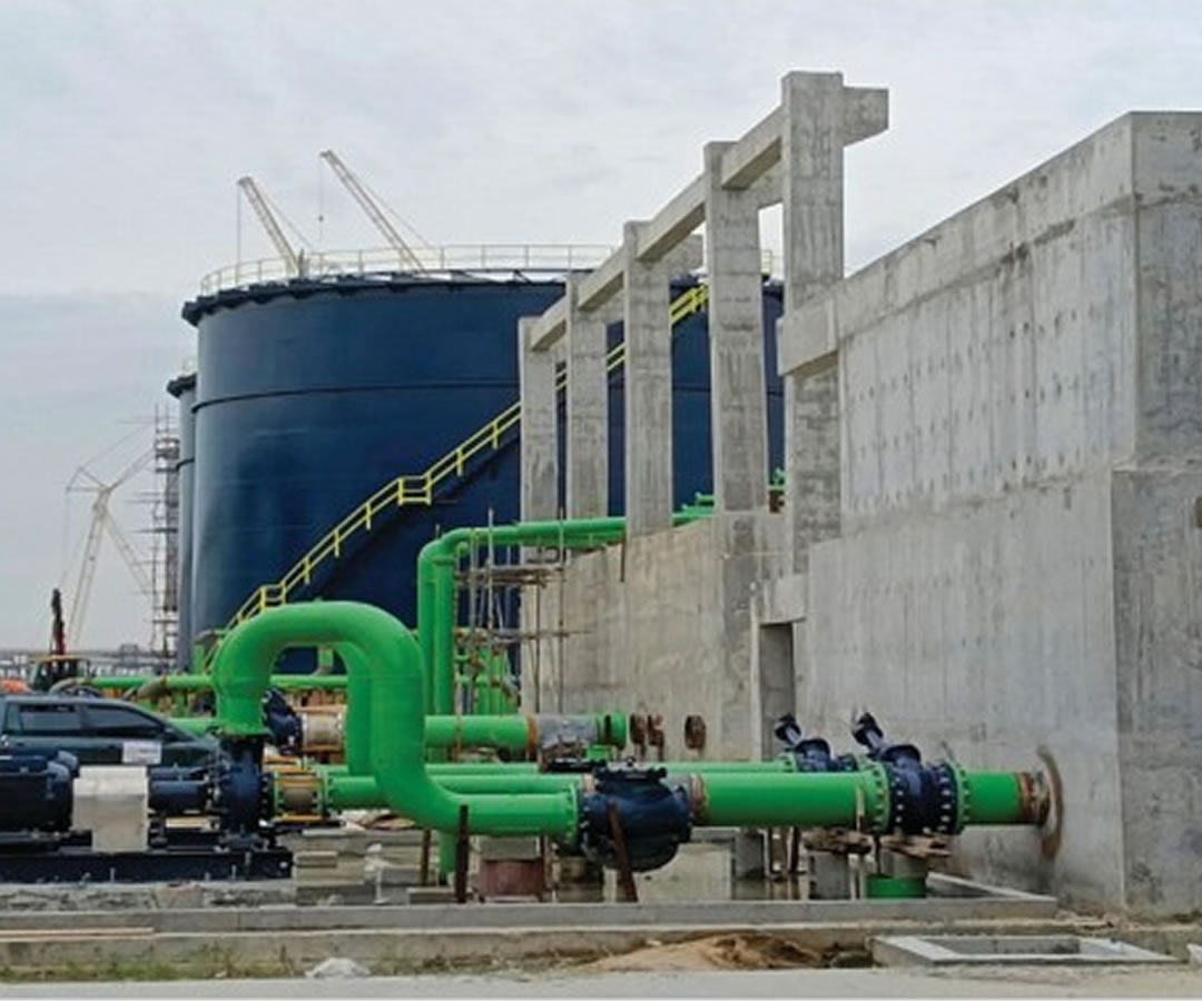 Dangote Refinery Water Treatment Plant